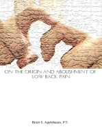 On the Origin and Abolishment of Low Back Pain
