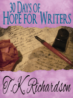 30 Days of Hope for Writers