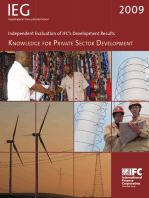 Independent Evaluation of IFC's Development Results 2009