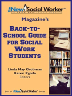 The New Social Worker® Magazine's Back-to-School Guide for Social Work Students