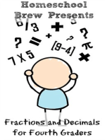 Fractions and Decimals for Fourth Graders