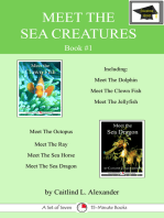 Meet The Sea Creatures #1: A Set of Seven 15-Minute Books, Educational Version