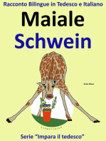 Racconto Bilingue in Italiano e Tedesco: Maiale - Schwein