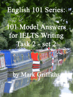 English 101 Series: 101 Model Answers for IELTS Writing Task 2 - Set 2