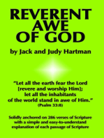 Reverent Awe of God