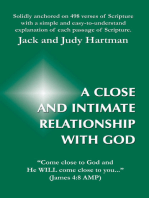 A Close and Intimate Relationship with God