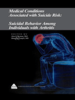 Medical Conditions Associated with Suicide Risk: Suicidal Behavior Among Individuals with Arthritis