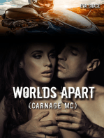 Worlds Apart (Carnage MC BBW Erotica)