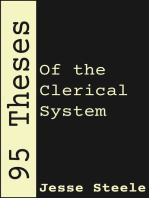 95 Theses of the Clerical System