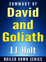 Summary of David and Goliath: Underdogs, Misfits, And The Art of Battling Giants: Boiled Down, #2