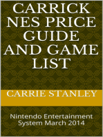 Carrick NES Price Guide And Game List March 2014