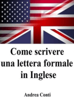 Come scrivere una lettera formale in Inglese