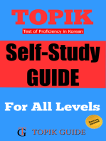 TOPIK - The Self-Study Guide [For All Levels]