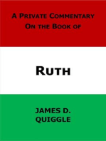A Private Commentary on the Bible: Ruth