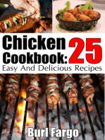 Chicken Cookbook: 25 Easy And Delicious Recipes