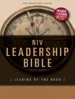 NIV, Leadership Bible: Leading by The Book