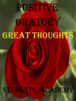 Positive Oratory: Great Thoughts