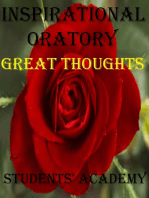 Inspirational Oratory: Great Thoughts