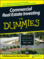 Commercial Real Estate Investing For Dummies