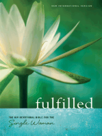 NIV, Fulfilled: The NIV Devotional Bible for the Single Woman