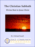 The Christian Sabbath: Divine Rest in Jesus Christ