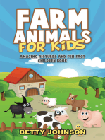 Farm Animals for Kids: Amazing Pictures and Fun Fact Children Book (Children's Book Age 4-8) (Discover Animals Series)