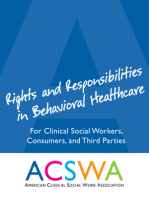 Rights and Responsibilities in Behavioral Healthcare: For Clinical Social Workers, Consumers, and Third Parties