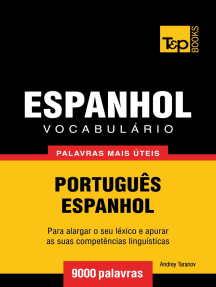 Vocabulário Português-Espanhol: 9000 palavras mais úteis