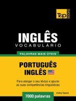 Vocabulário Português-Inglês americano: 7000 palavras mais úteis