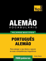 Vocabulário Português-Alemão: 7000 palavras mais úteis