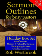 Sermon Outlines for Busy Pastors