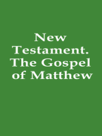 New Testament. The Gospel of Matthew