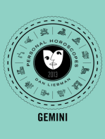Gemini: Personal Horoscopes 2013