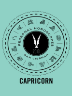 Capricorn: Personal Horoscopes 2013