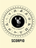 Scorpio: Personal Horoscopes 2012