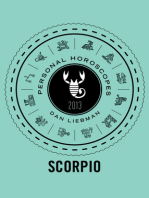 Scorpio: Personal Horoscopes 2013