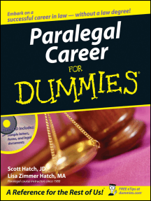 Paralegal Career For Dummies by Scott A. Hatch, Lisa Zimmer Hatch - Ebook |  Scribd