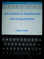 Self-publish on Smashwords with Kingsoft Writer