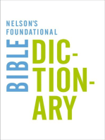 Nelson's Foundational Bible Dictionary with the New King James Version Bible