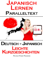 Japanisch Lernen - Paralleltext - Leichte Kurzgeschichten (Deutsch - Japanisch)