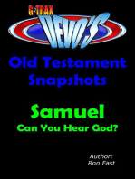 G-TRAX Devo's-Old Testament Snapshots: Samuel: Old Testament Snapshots, #3