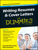 Writing Resumes and Cover Letters For Dummies - Australia / NZ