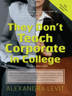 They Don't Teach Corporate in College, Third Edition