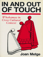 In and Out of Touch: Whakamaa in Cross Cultural Context