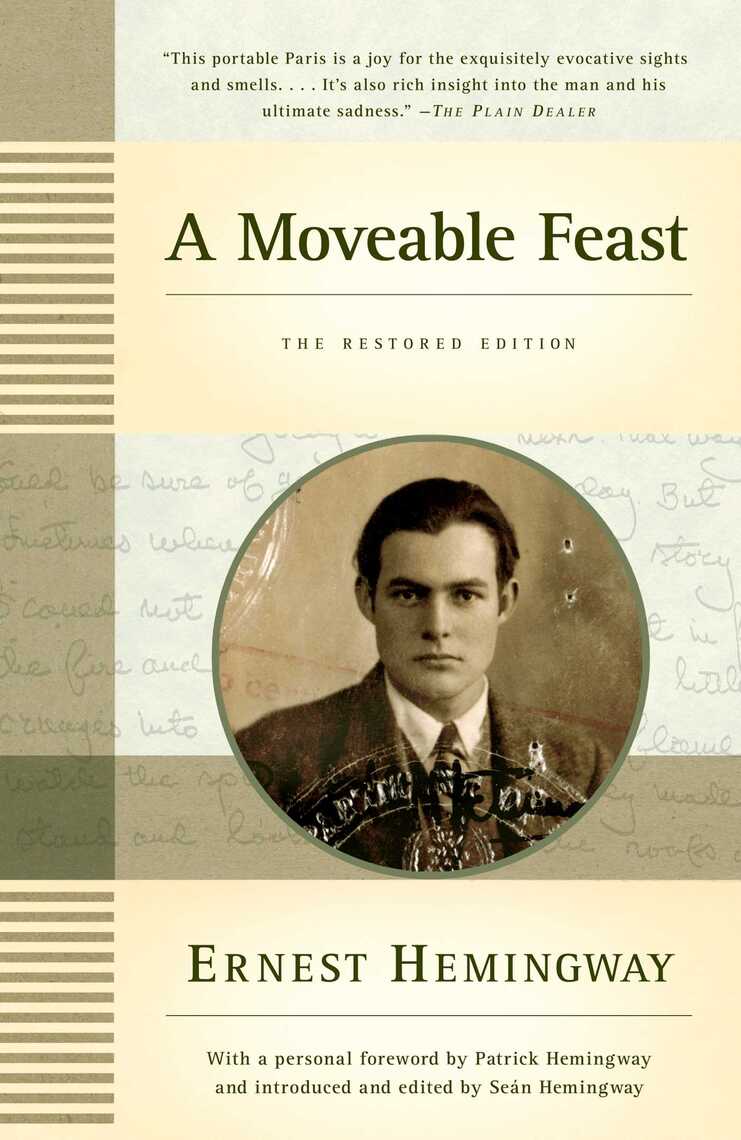 Read A Moveable Feast: The Restored Edition Online by Ernest Hemingway