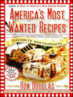 America's Most Wanted Recipes: Delicious Recipes from Your Family's Favorite Restaurants