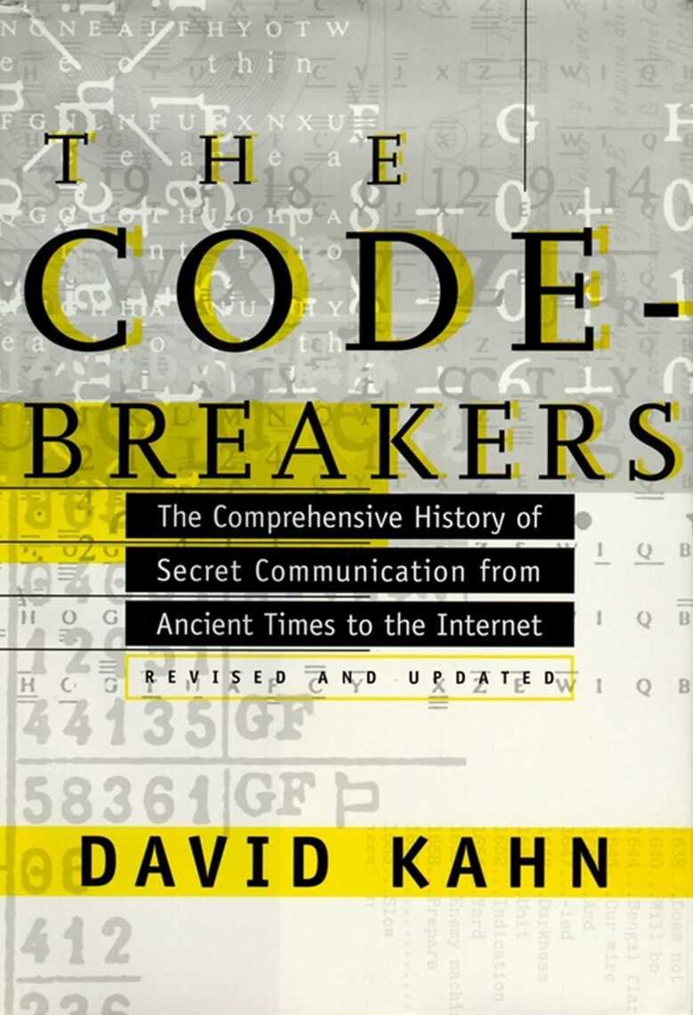 Read The Codebreakers Online By David Kahn Books