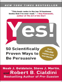 Read Yes Online By Noah J Goldstein Steve J Martin And Robert B Cialdini Phd Books