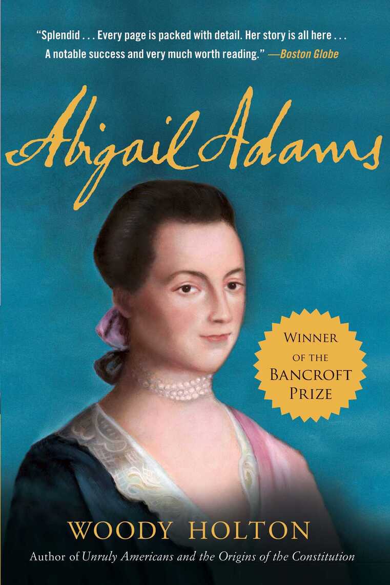Abigail Adams by Woody Holton image