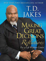 Making Great Decisions Reflections